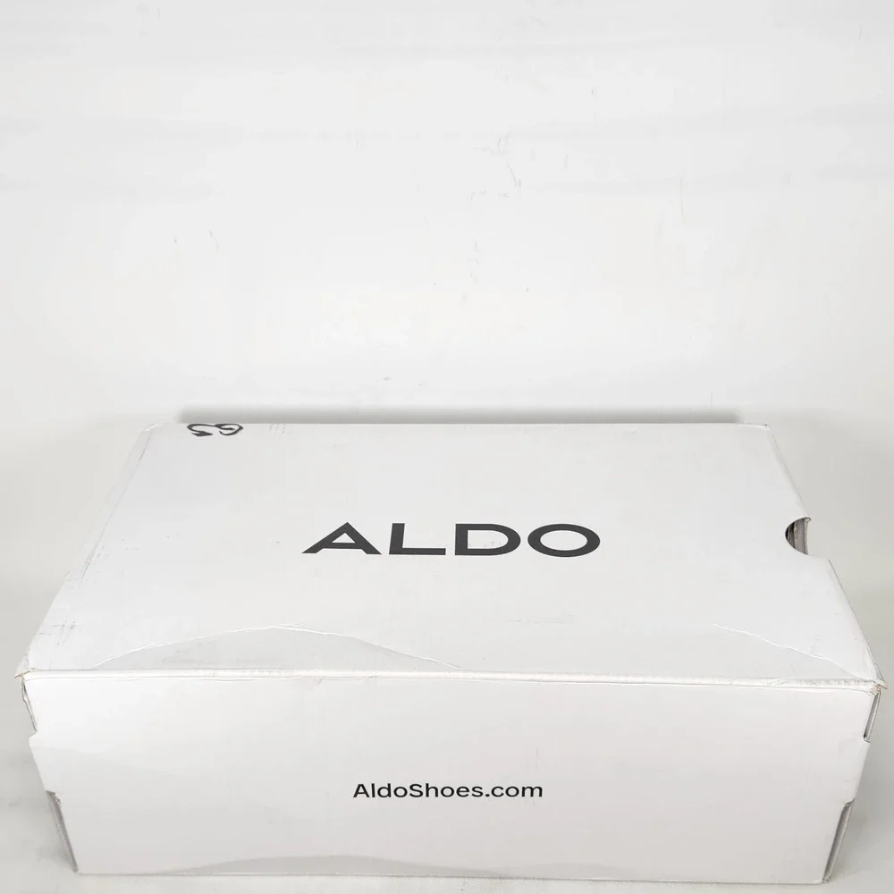 Aldo Marcelus Dress Shoes Mens Size 12 Black Leather Lace Up Pillow Walk Flex